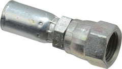 Eaton - 9/16-18 SAE Straight Hydraulic Hose Fitting - 1/4" Hose Diam - Exact Tooling