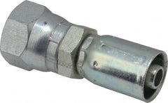 Eaton - 3/4-16 SAE Straight Hydraulic Hose Fitting - 3/8" Hose Diam - Exact Tooling