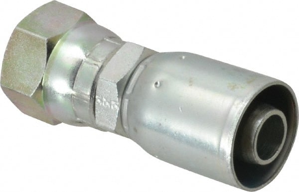 Eaton - 3/4-16 SAE Straight Hydraulic Hose Fitting - 1/2" Hose Diam - Exact Tooling