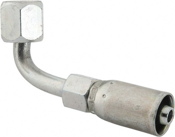 Eaton - 7/16-20 SAE Hydraulic Hose Elbow - 1/4" Hose Diam - Exact Tooling