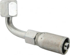 Eaton - 7/16-20 SAE Hydraulic Hose Elbow - 1/4" Hose Diam - Exact Tooling