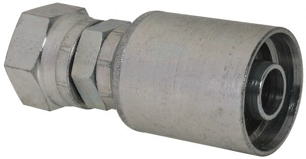 Eaton - 1 - 3/16-12 Thread Straight Hydraulic Hose Fitting - 3/4" Hose Diam - Exact Tooling