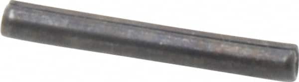 Made in USA - 3/32" Diam x 3/4" Long Slotted Spring Pin - Grade 1070-1090 Alloy Steel, Black Oxide Finish - Exact Tooling