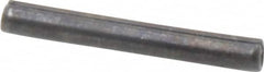 Made in USA - 3/32" Diam x 3/4" Long Slotted Spring Pin - Grade 1070-1090 Alloy Steel, Black Oxide Finish - Exact Tooling
