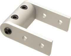 80/20 Inc. - 3" High, Open Shelving 3" Universal Arm Pivot - Aluminum, Use with Series 10 & Bolt Kit 3393 - Exact Tooling