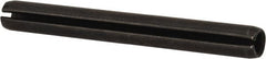 Made in USA - 5/16" Diam x 2-3/4" Long Slotted Spring Pin - Grade 1070-1090 Alloy Steel, Black Oxide Finish - Exact Tooling