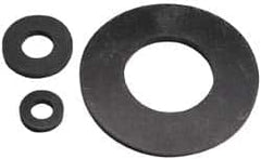 Made in USA - 3/4" Screw, Grade 60 Neoprene Standard Flat Washer - 0.74" ID x 1-1/2" OD, 0.108" Thick, Plain Finish - Exact Tooling