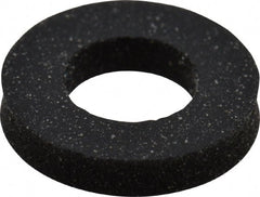 Made in USA - #8 Screw, Grade 60 Neoprene Standard Flat Washer - 0.15" ID x 0.313" OD, 0.077" Thick, Plain Finish - Exact Tooling