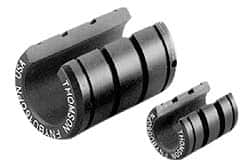 Thomson Industries - 5/8" ID, 1,450 Lb Static Load Capacity, Open Linear Bearing - 1-1/8" OD - Exact Tooling