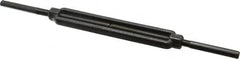 Made in USA - 1,200 Lb Load Limit, 3/8" Thread Diam, 6" Take Up, Steel Stub & Stub Turnbuckle - 7-1/4" Body Length, 7/16" Neck Length, 13" Closed Length - Exact Tooling