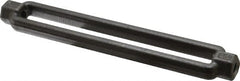 Made in USA - 1,200 Lb Load Limit, 3/8" Thread Diam, 3/8" Take Up, Steel Turnbuckle Body Turnbuckle - 7-1/8" Body Length, 9/16" Neck Length, 13" Closed Length - Exact Tooling