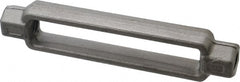 Made in USA - 5,200 Lb Load Limit, 3/4" Thread Diam, 6" Take Up, Steel Turnbuckle Body Turnbuckle - 8-1/8" Body Length, 1-1/16" Neck Length, 16" Closed Length - Exact Tooling