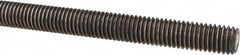 Made in USA - 1/2-13 UNC (Coarse), 3' Long, Low Carbon Steel Threaded Rod - Oil Finish Finish, Right Hand Thread - Exact Tooling