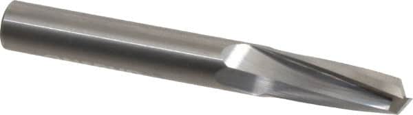 Onsrud - 3/8" Cutting Diam x 1" Length of Cut, 2 Flute, Upcut Spiral Router Bit - Uncoated, Right Hand Cut, Solid Carbide, 3" OAL x 3/8" Shank Diam, Double Edge, 11° Helix Angle - Exact Tooling