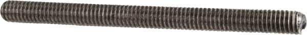 Made in USA - #10-32 UNF (Fine), 3' Long, Stainless Steel Threaded Rod - Right Hand Thread - Exact Tooling