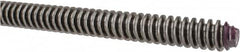 Keystone Threaded Products - 5/8-6 Acme, 3' Long, Low Carbon Steel General Purpose Acme Threaded Rod - Oil Finish Finish, Right Hand Thread, 2G Fit - Exact Tooling