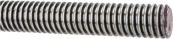 Keystone Threaded Products - 1-1/8-5 Acme, 3' Long, Low Carbon Steel General Purpose Acme Threaded Rod - Oil Finish Finish, Right Hand Thread, 2G Fit - Exact Tooling