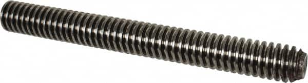 Keystone Threaded Products - 5/8-8 Acme, 6' Long, Low Carbon Steel General Purpose Acme Threaded Rod - Oil Finish Finish, Right Hand Thread, 2G Fit - Exact Tooling