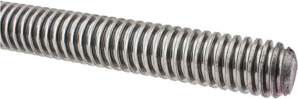 Keystone Threaded Products - 7/8-6 Acme, 6' Long, Low Carbon Steel General Purpose Acme Threaded Rod - Oil Finish Finish, Right Hand Thread, 2G Fit - Exact Tooling