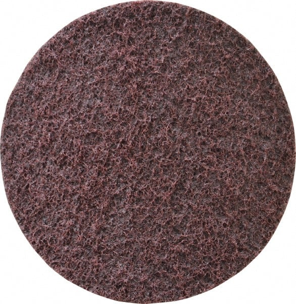 Standard Abrasives - 4-1/2" Diam, Aluminum Oxide Hook & Loop Disc - Medium Grade, Nonwoven, - Exact Tooling