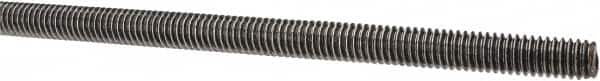 Value Collection - 5/16-18 UNC (Coarse), 3' Long, Alloy Steel Threaded Rod - Right Hand Thread - Exact Tooling