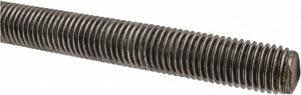 Value Collection - 3/4-10 UNC (Coarse), 3' Long, Alloy Steel Threaded Rod - Plain Finish, Right Hand Thread - Exact Tooling
