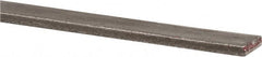 Made in USA - 36" Long x 1/16" High x 1/4" Wide, Mill Key Stock - W-1 (Water Hardening) Tool Steel - Exact Tooling