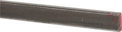 Made in USA - 36" Long x 1/8" High x 3/8" Wide, Mill Key Stock - W-1 (Water Hardening) Tool Steel - Exact Tooling