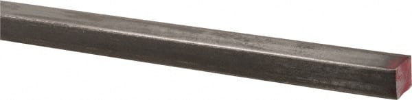 Made in USA - 36" Long x 1/4" High x 5/16" Wide, Mill Key Stock - W-1 (Water Hardening) Tool Steel - Exact Tooling