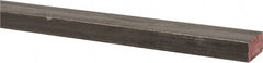 Made in USA - 36" Long x 1/4" High x 1/2" Wide, Mill Key Stock - W-1 (Water Hardening) Tool Steel - Exact Tooling