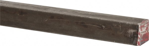 Made in USA - 36" Long x 5/8" High x 5/8" Wide, Key Stock - W-1 (Water Hardening) Tool Steel - Exact Tooling