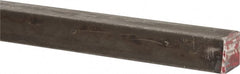 Made in USA - 36" Long x 5/8" High x 5/8" Wide, Key Stock - W-1 (Water Hardening) Tool Steel - Exact Tooling