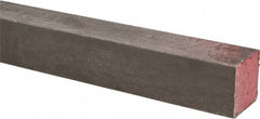 Made in USA - 36" Long x 1" High x 1" Wide, Key Stock - W-1 (Water Hardening) Tool Steel - Exact Tooling