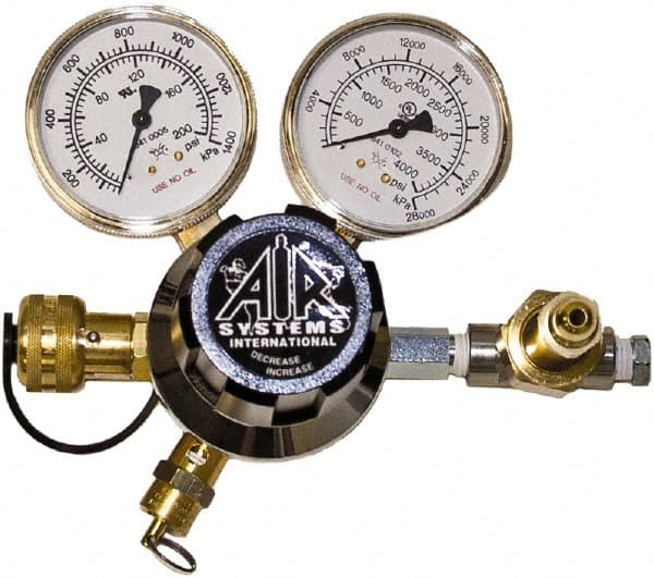 AIR Systems - SCBA/EEBA Breathing Air Regulator - Use with SAR & Self-Contained Breathing Apparatus (SCBA) - Exact Tooling