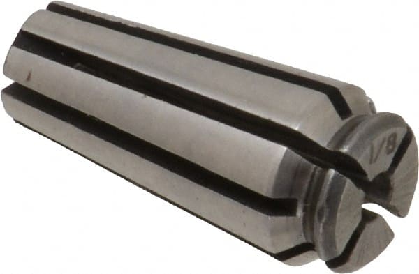 Collis Tool - 7/64 to 1/8 Inch Collet Capacity, Series 25 AF Collet - 7/16 Inch Overall Diameter, 1 Inch Overall Length - Exact Tooling