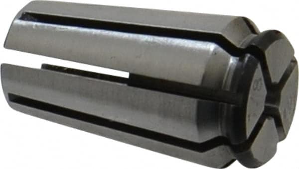 Collis Tool - 7/64 to 1/8 Inch Collet Capacity, Series 38 AF Collet - 9/16 Inch Overall Diameter, 1.03 Inch Overall Length - Exact Tooling