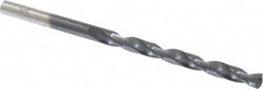 Chicago-Latrobe - #14 135° Cobalt Jobber Drill - TiAlN Finish, Right Hand Cut, Spiral Flute, Straight Shank, 3-3/8" OAL, Split Point - Exact Tooling