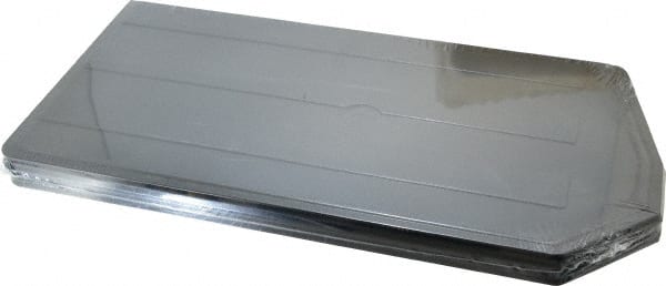 Quantum Storage - 18" Wide x 9" High, Black Bin Divider - Use with Quantum Storage Systems - DUS 265 - Exact Tooling