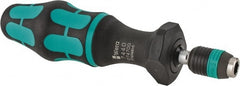 Wera - 1 Piece, 0.3 to 1.2 N/m, Adjustable Torque Limiting Screwdriver - 6" OAL, 1/4" Drive, 0.05" Graduation - Exact Tooling