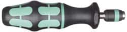 Wera - 1 Piece, 0.3 to 1.2 N/m, Preset Torque Limiting Screwdriver - 1/4" Drive - Exact Tooling