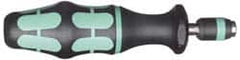 Wera - 1 Piece, 0.3 to 1.2 N/m, Preset Torque Limiting Screwdriver - 1/4" Drive - Exact Tooling