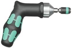 Wera - 1 Piece, 3 to 6 N/m, Preset Torque Limiting Screwdriver - 1/4" Drive - Exact Tooling