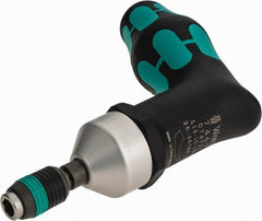 Wera - 1 Piece, 25 to 55 In/Lb, Preset Torque Limiting Screwdriver - 1/4" Drive - Exact Tooling
