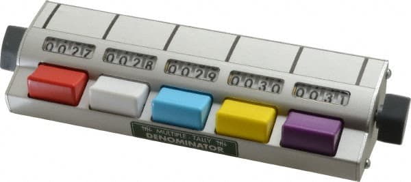 Made in USA - 5 Digit Counter - 7-9/16 Inch Wide - Exact Tooling