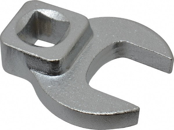 Blackhawk by Proto - 11/16" 3/8" Drive Chrome Open End Crowfoot Wrench - 1-1/2" OAL - Exact Tooling