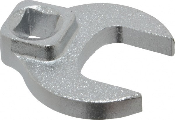 Blackhawk by Proto - 7/8" 3/8" Drive Chrome Open End Crowfoot Wrench - 1-23/32" OAL - Exact Tooling