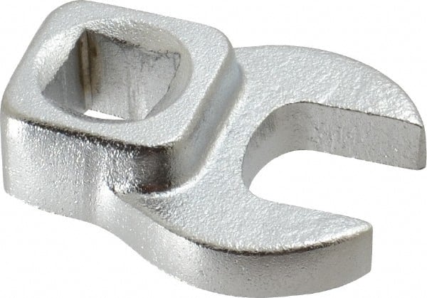 Blackhawk by Proto - 13mm 3/8" Drive Chrome Open End Crowfoot Wrench - 1-1/2" OAL - Exact Tooling