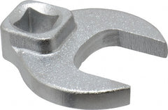 Blackhawk by Proto - 22mm 3/8" Drive Chrome Open End Crowfoot Wrench - 1-23/32" OAL - Exact Tooling