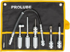 PRO-LUBE - Zinc Plated Grease Gun Accessory Kit - Exact Tooling