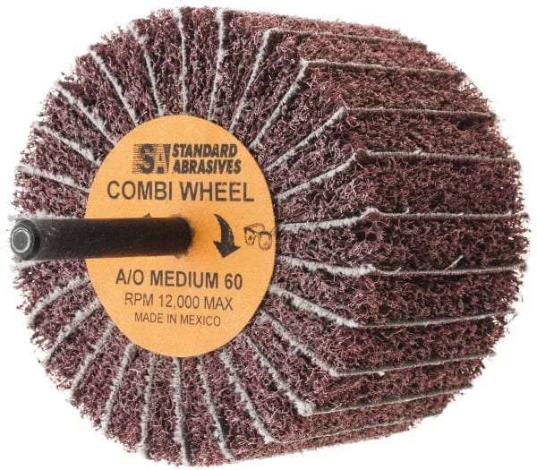 Standard Abrasives - Mounted Flap Wheel - - Exact Tooling